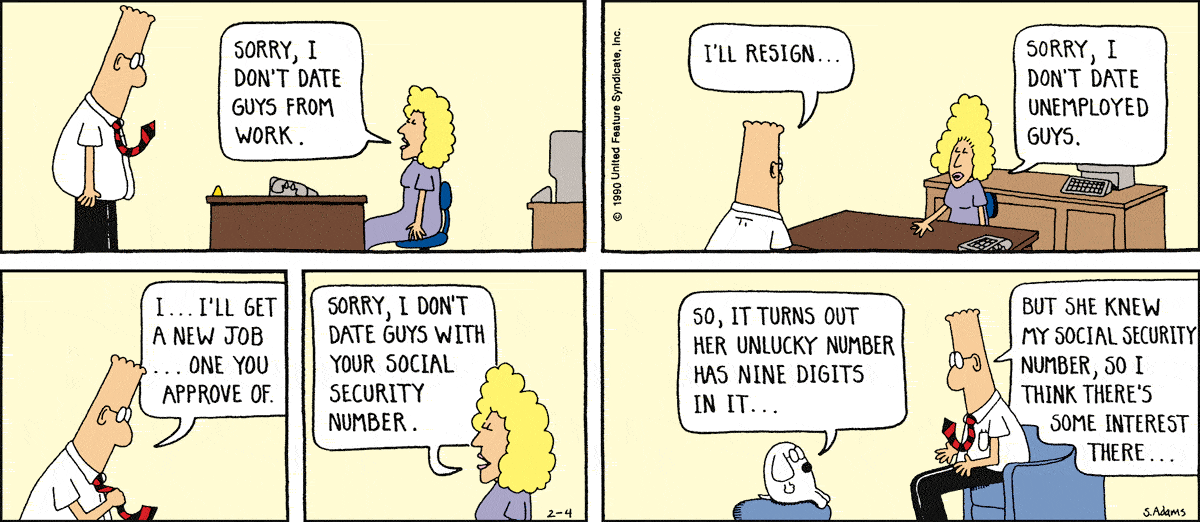 Dilbert Cartoon